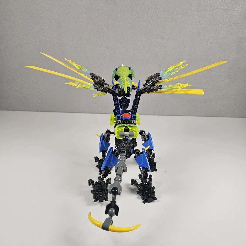 LEGO Hero Factory Dragon Bolt 44009 Brain Attack Blue Dragon Bionicle Preowned